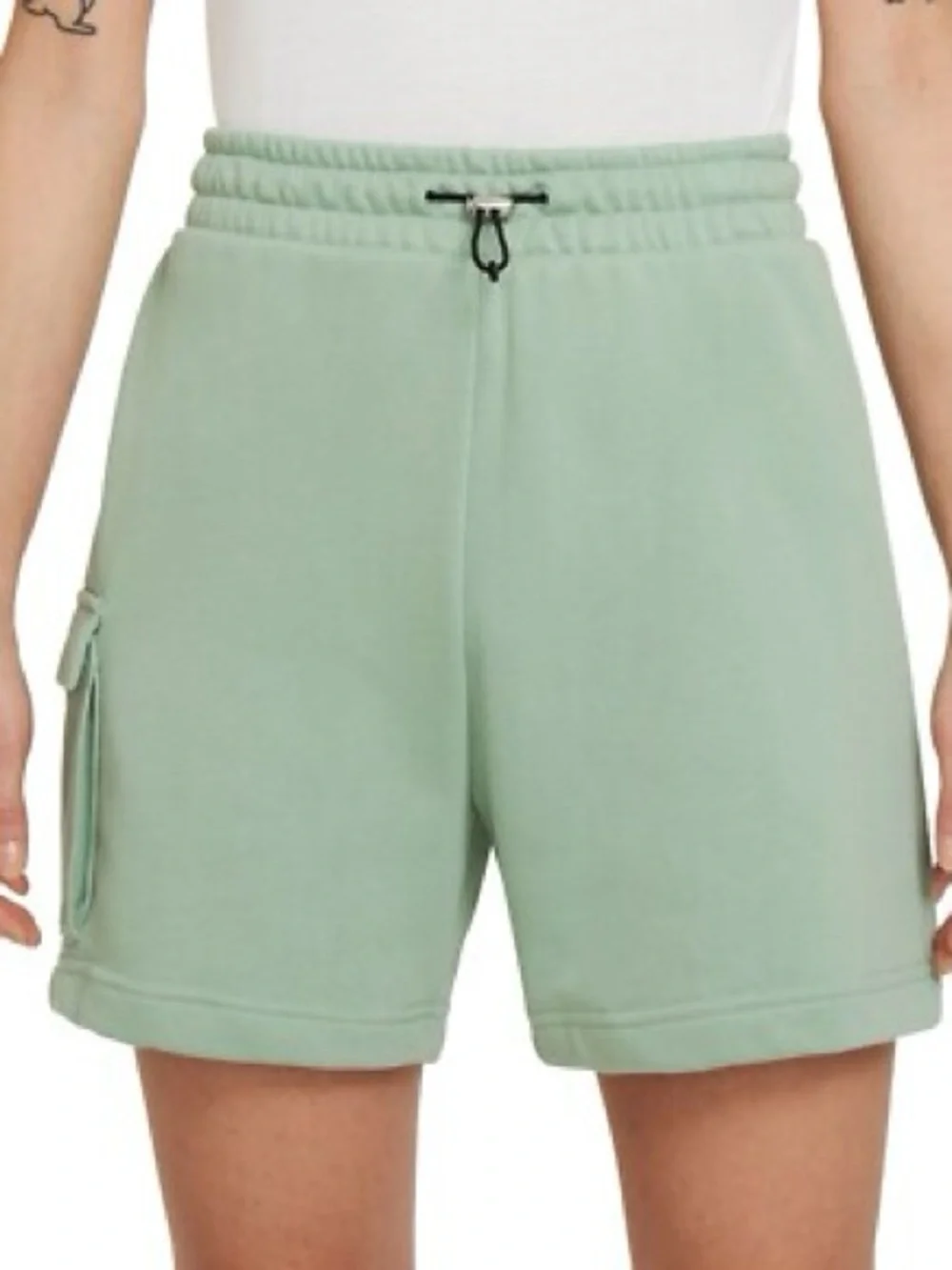 Nike Mint Green Women's Terry Cargo Short